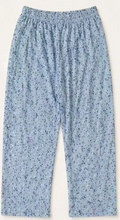 Stylot Chelly Cotton Trouser – Blue Ditsy Floral