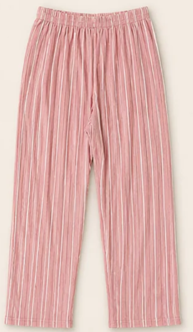 Stylot Chelly Cotton Trouser – Blush Pink Plain