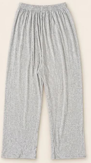 Stylot Chelly Cotton Trouser – Lilac Pink Ribbed