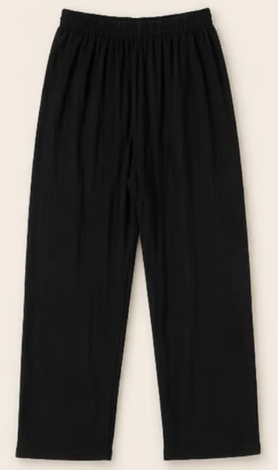 Stylot Chelly Cotton Trouser – Dusty Rose Vertical Stripe